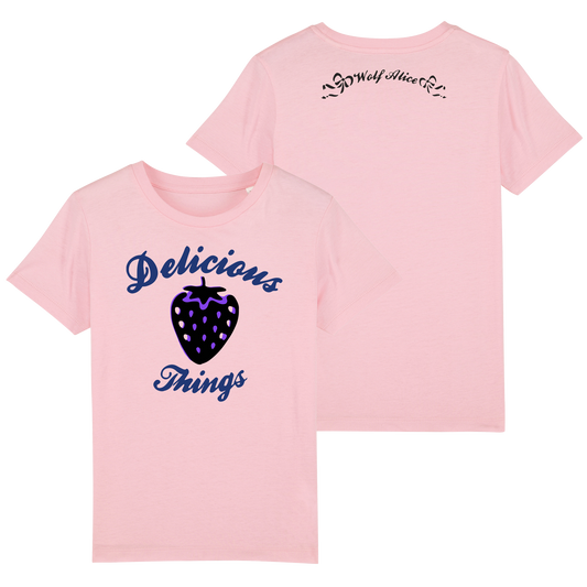 Delicious Things Baby Tee - Pink