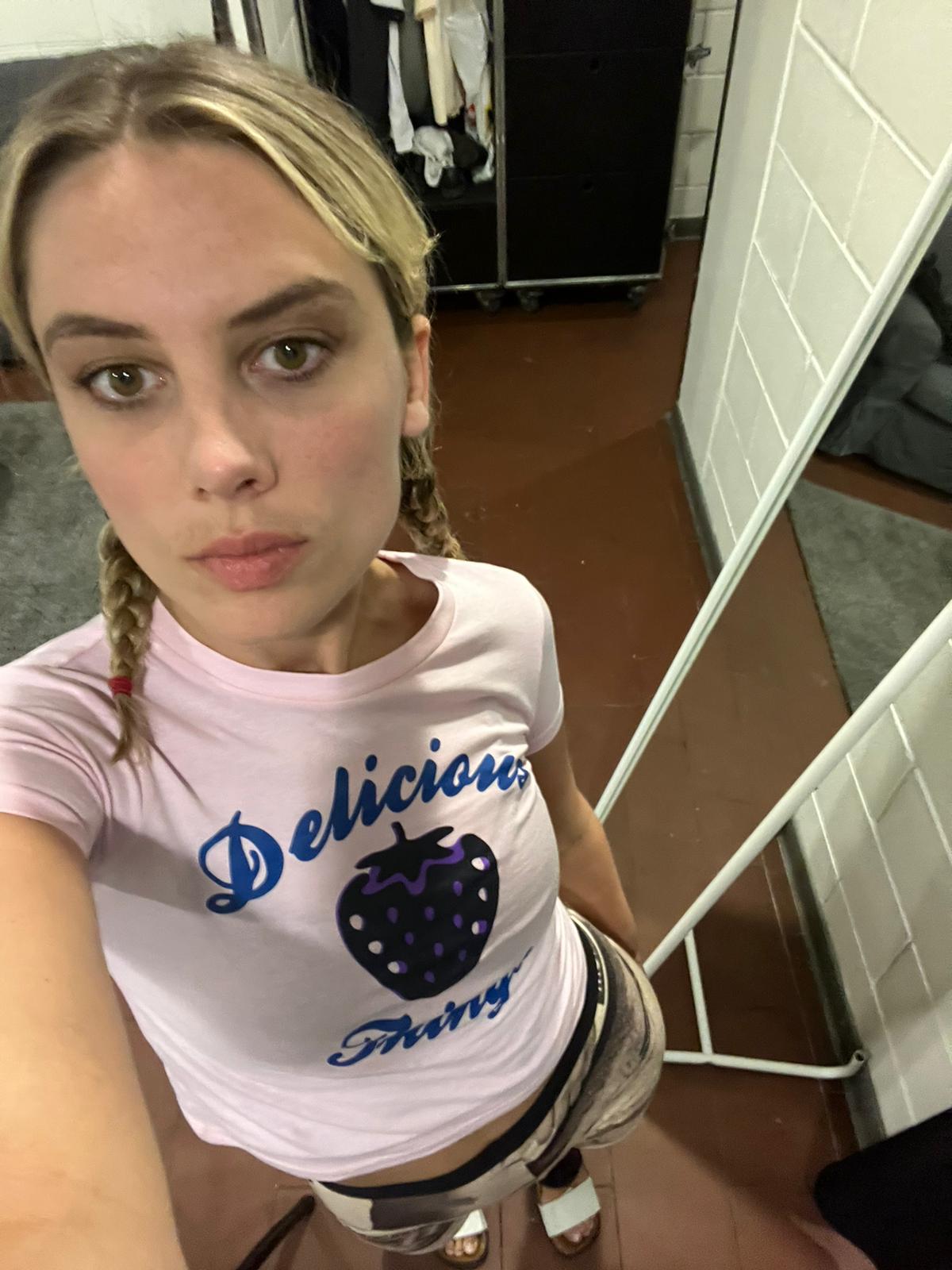 Delicious Things Baby Tee - Pink