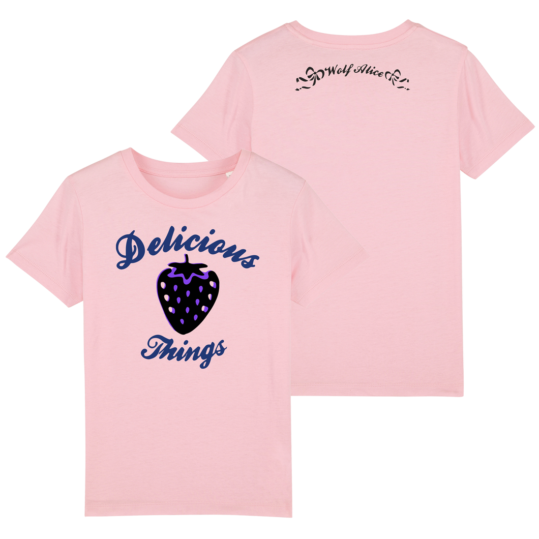 Delicious Things Baby Tee - Pink