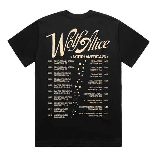 Wolf Alice / Olivia Rodrigo 2026 Unraveled Tour T-Shirt